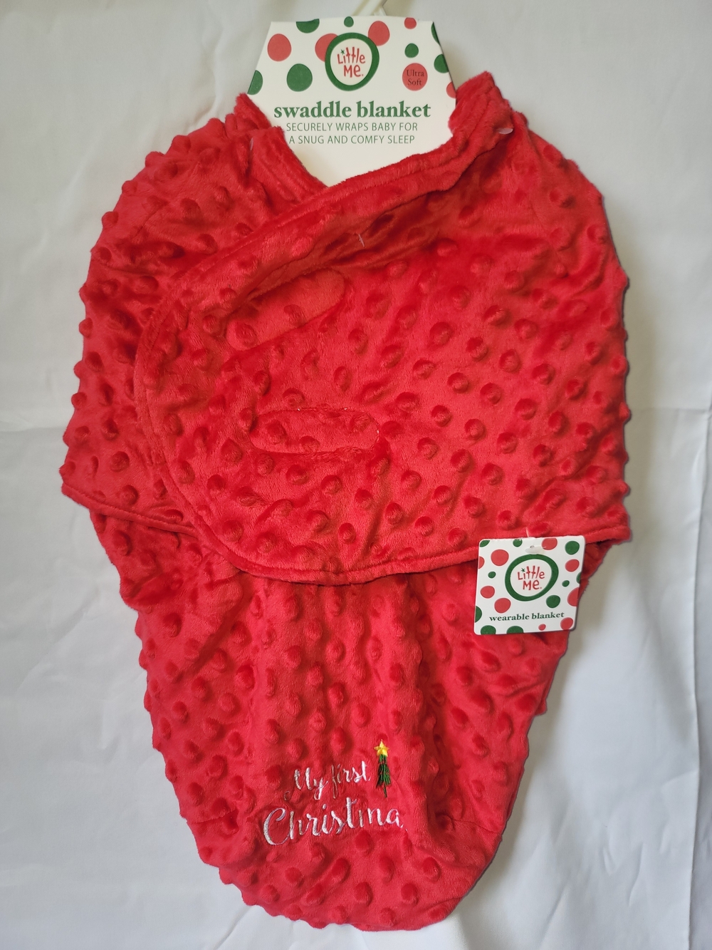 My First Christmas Swaddle